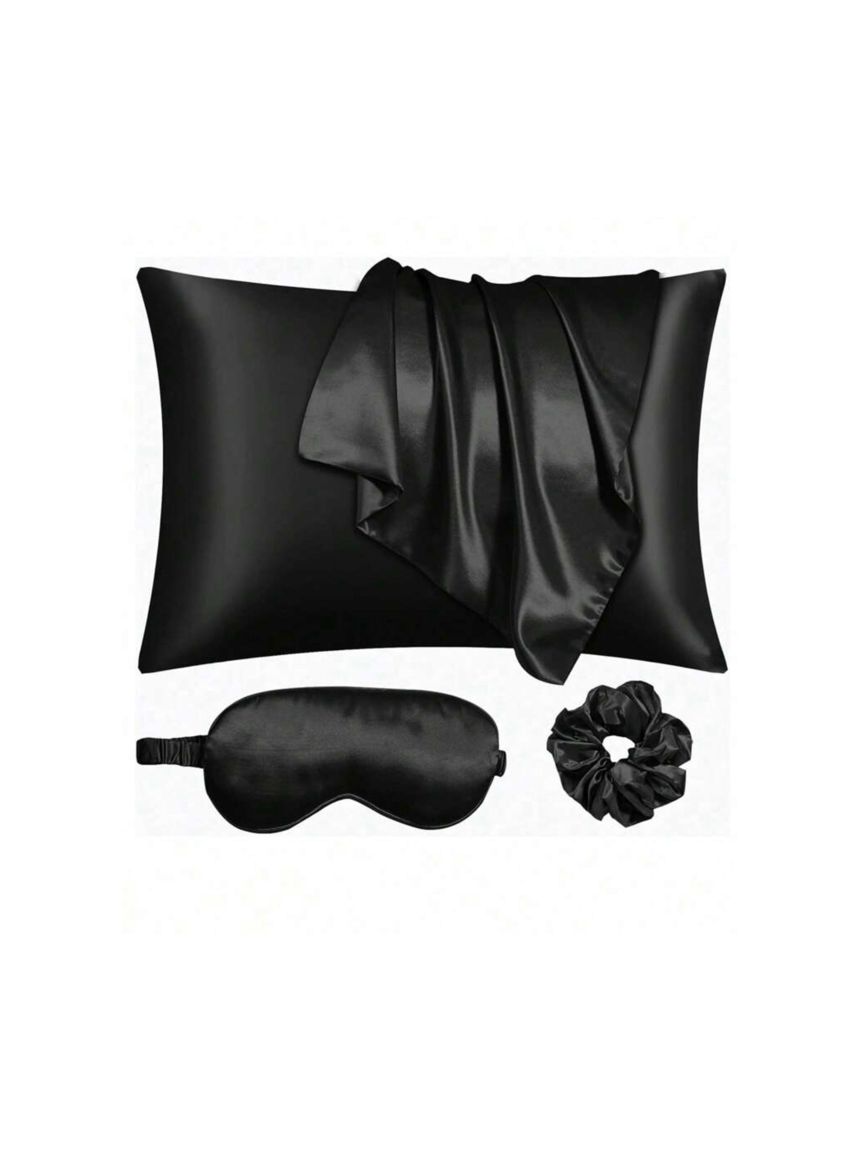 Satin Set Svart
